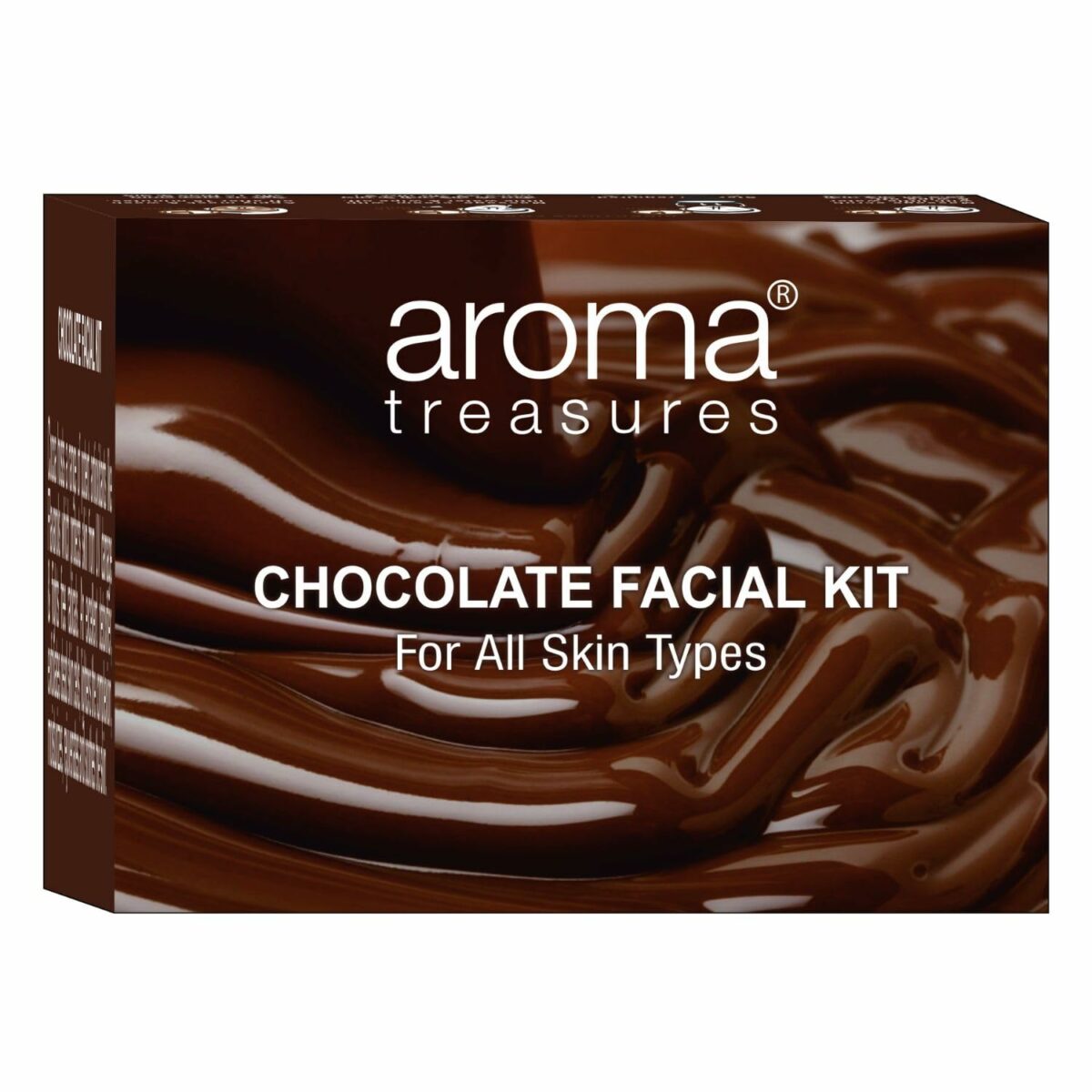 Aroma treasures Chocolate Facial Kit for all skin type (One time use kit)