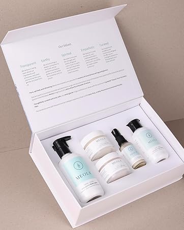 Meola Swiss Glacier Curated Skincare Kit for Women and Men