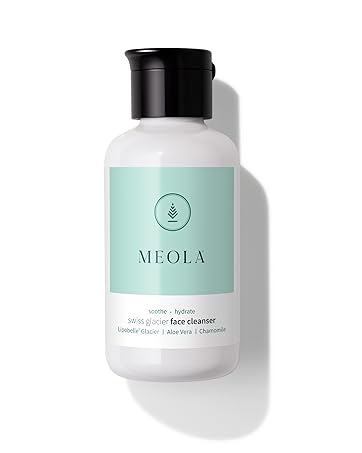 Meola swiss glacier face cleanser wash