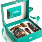 mCaffeine Coffee De-Stress Gift Set for Women and Men With Coffee Body Scrub, Body Oil & Handcrafted Massager for Stress Relief | Unisex Gift Kit | Gifting Sets for All Special Occasions