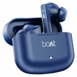 boAt Airdopes 91 w/ 45 Hours Playtime, Beast Mode w/ 50 ms Low Latency, Dual Mics w/ENx Tech, ASAP Charge, IWP Tech, IPX4 & BT v5.3, Truly Wireless in Ear Ear Buds, Ear Buds TWS (Starry Blue)