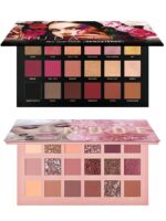 HUDA GIRL Beauty Semi-Matte Nude And Rose Gold Eyeshadow Palette Combo, multicolor