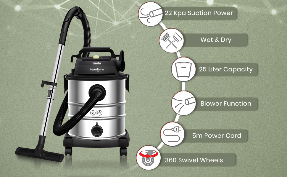 Inalsa Master vac 25 vacuum cleaner