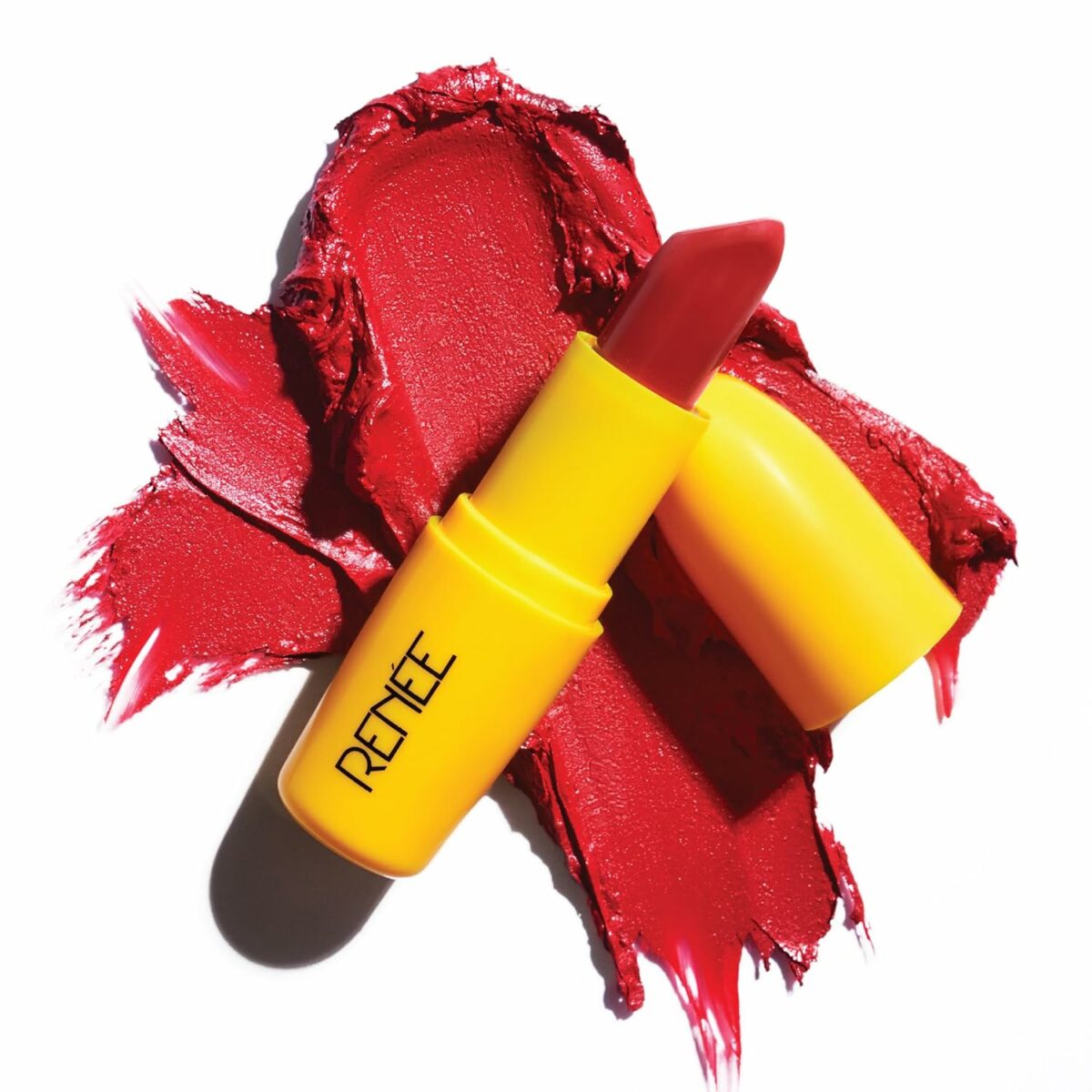 RENEE Everyday Matte Lipstick - Sauce, Lightweight, Intense Color Payoff with Creamy Matte Finish, Enriched with Vitamin C, Hyaluronic acid & SPF 30, Skincare Infused Makeup, 3 Gm