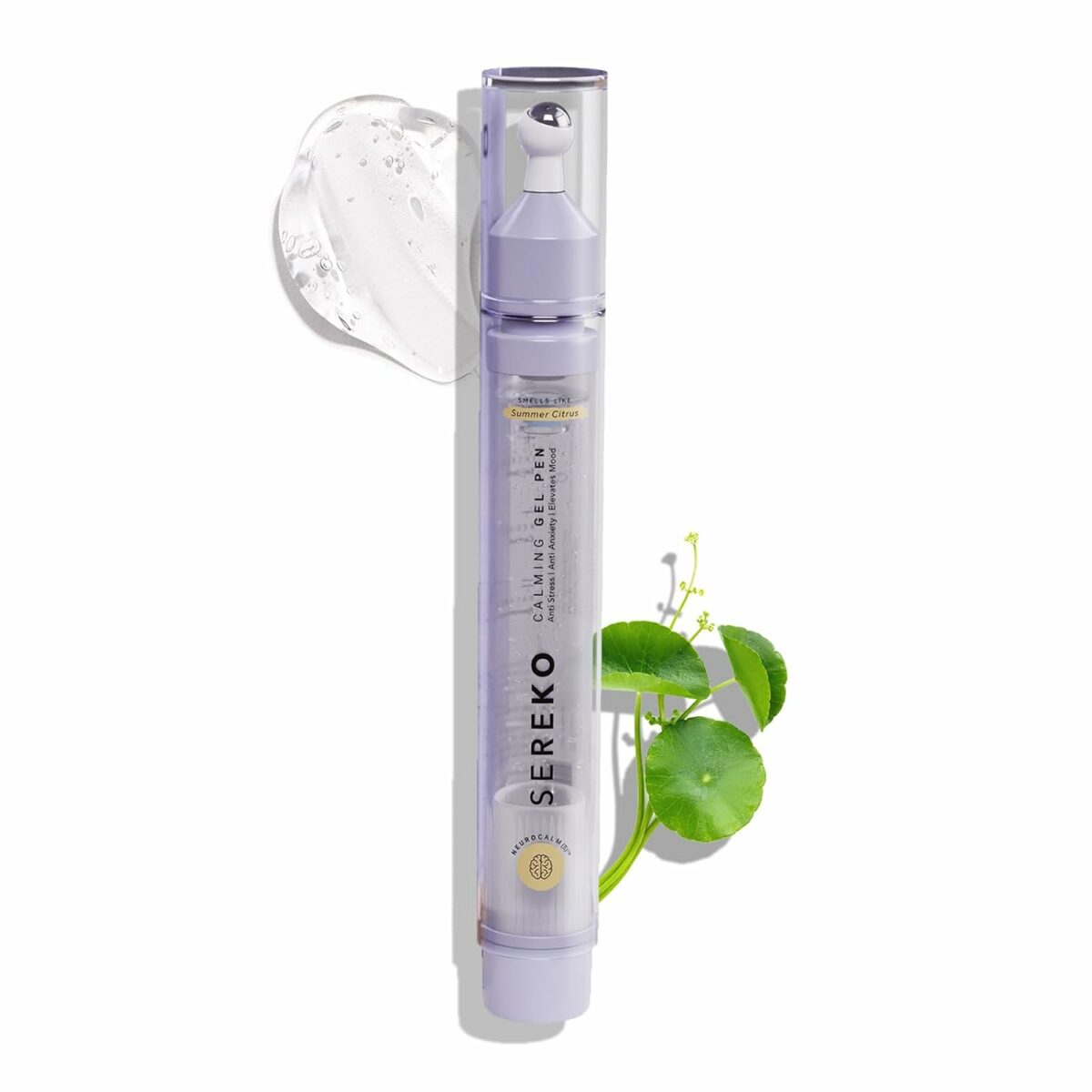 SEREKO Calming Under Eye Cream Gel Pen for Dark Circle Removal, Puffiness & Fine Lines, Crows Feet | Reduces Anxiety, Improves Fatigue, Cooling Gel Formula, Suitable for Men & Women, 10ml