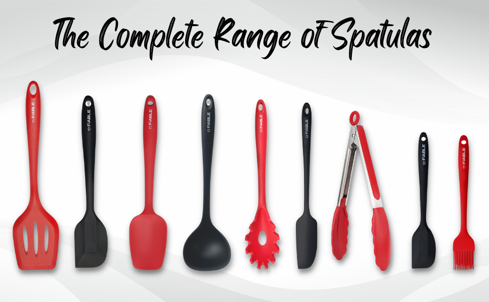 Complete Range of Spatulas