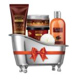 Bryan & Candy Cocoa Shea Bath Tub Kit Diwali Gift Set For Women And Men, Complete Home Spa Experience (Shower Gel, Hand & Body Lotion, Sugar Scrub, Body Polish) | 100% Vegan,SLS & Paraben Free, Ph5.5 Skin Friendly