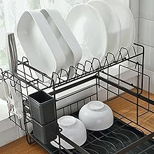 Black Dish Rack