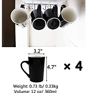 Mug Hooks Under Cabinet Cups Wine Glasses Storage Hook kitchen hanging organizer hooks for bathroom 