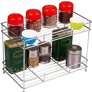 Heavy 100% Stainless steel 2-Tier Kitchen Rack