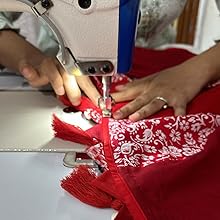 Atrangi Saree Red Elegance Finishing