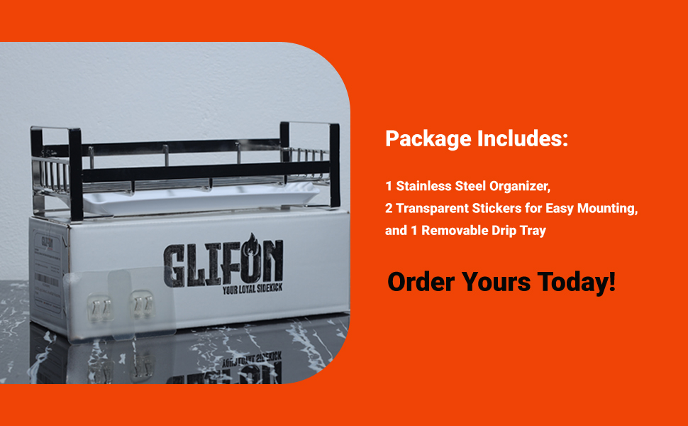 GLIFON Sink Organiser