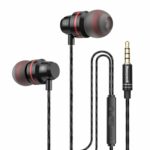 Honeywell Moxie V50 Wired Earphones with Built in Mic, 10mm*2 Drivers, Passive Noise Cancellation, Deep Bass & Clear Sound, Ultra HD Mic Quality, 3.5mm AUX, Voice Assistant Enabled, 1.2 Mtr