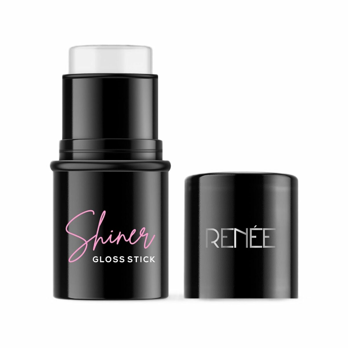 RENEE Shiner Face Gloss Stick, Gives Instant Glossy Shine, Hydrates & Moisturizes, Non-Sticky & Lightweight Formula, Offers Soft Skin, Enriched with Vitamin E, Sunflower Seed Oil & Coconut Oil, 5 Gm