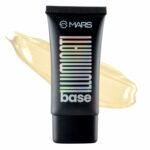 MARS Illuminati Base Dewy Primer with Highlighter | Glowy Dewy Primer for Face Makeup | Natural Finish (45ml) (GOLD)