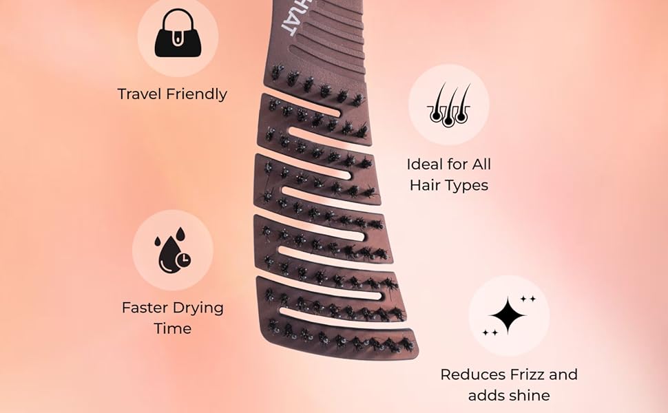 Hair Brush Portable