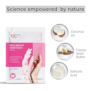 O3+ Pedi Bright Hand Gloves Cream Mask