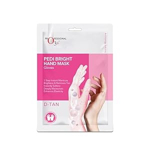 O3+ Pedi Bright Hand Gloves Cream Mask