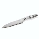 HAZEL Stainless Steel Sharp Chef Knife for Kitchen | Big Kitchen Knife with Handle, Silver