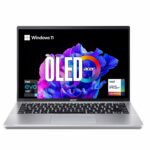 Acer Swift Go OLED Display Thin and Light Premium Laptop Intel Core i5 13th Gen (16GB/ 512 GB SSD/Windows 11 Home/MS Office Home and Student) Sunshiny Gold, SFG14-71, 35.56 cm (14.0 Inch)