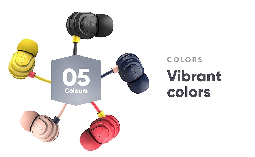 Earphones Colours