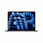 Apple 2024 MacBook Air 13″ Laptop with M3 chip: 34.46 cm (13.6″) Liquid Retina Display, 8GB Unified Memory, 512GB SSD Storage, Backlit Keyboard, 1080p FaceTime HD Camera, Touch ID- Midnight