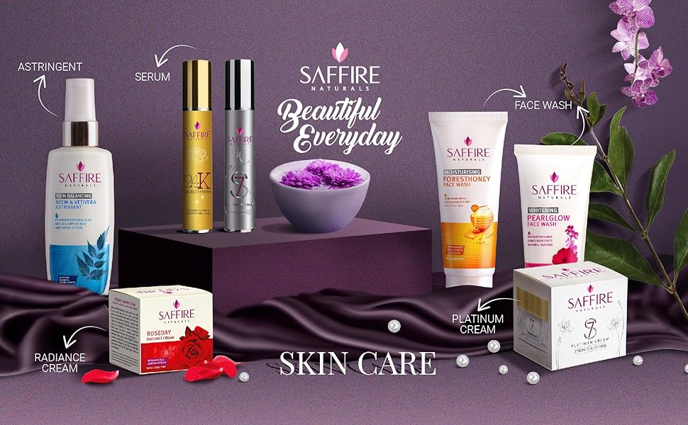 Saffire Naturals Product display