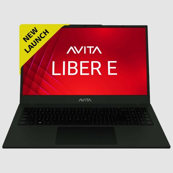 AVITA Liber E 12th Gen Intel core i3 Upto 4.40 GHz 8GB RAM 512GB SSD Expandable Upto 2TB 10 MB Smart Cache Intel® UHD Graphics 15.6-inch FHD IPS Display Windows 11 Home Thin & Light Black 1.84 Kg