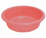 Kuber Industries Multiuses Unbreakable Plastic Knead Dough Basket/Basin Bowl For Home & Kitchen 6 Ltr (Light Pink)