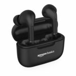 amazon basics TWS in-Ear Earbuds (S19) with Fast Charging up to 50 Hours of Playtime | Dual 10mm Driver | IPX4 Water-Resistance | Bluetooth 5.3 | Touch Control (Black)