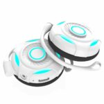 HY Aeropods 660 Air Conduction Headphones, 90° Rotable Hook, Noise Reduction, Gaming On Ear OWS Earbuds, 14mm Driver, 360° Flexible Microphone | 15 Hours Playback (White)