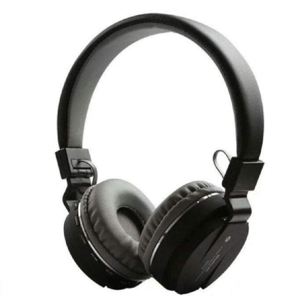 ATEVON Wireless Bluetooth Over The Ear Headphone with Mic (Black)