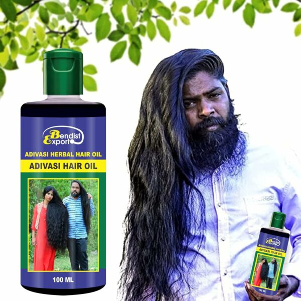 Adivasi hair oil original, Adivasi herbal hair oil for hair growth, Hair Fall Control, For women and men,(100 ml) Pack Of_1