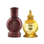 Ajmal Mukhallat AL Wafa Concentrated Perfume Oil Oriental Musky Alcohol-free Attar 12ml for Unisex and Tempest Concentrated Perfume Oil Floral Alcohol-free Attar 12ml for Unisex