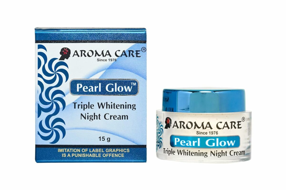 Aromacare Aroma Care Pearl Glow Triple Whitening Night Cream I Pearlglow Night Cream I Pearl Glow Night Cream 15Gm