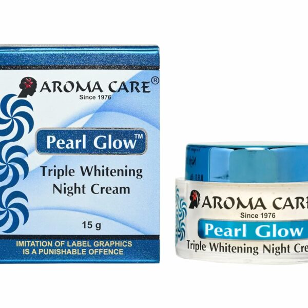 Aromacare Aroma Care Pearl Glow Triple Whitening Night Cream I Pearlglow Night Cream I Pearl Glow Night Cream 15Gm