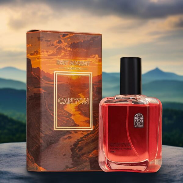 BRIT ACCENT |CANYON-Parfum|Long-Lasting|Luxury|Specially Curated For Unisex| Eau de Toilette - 50 ml (For Men & Women)