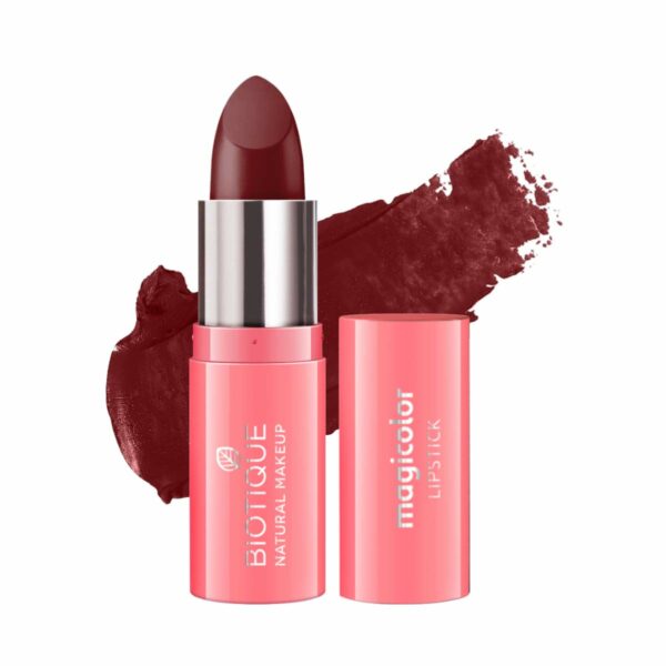 Biotique Natural Makeup Magicolor Lipstick, Very Moody, 4g