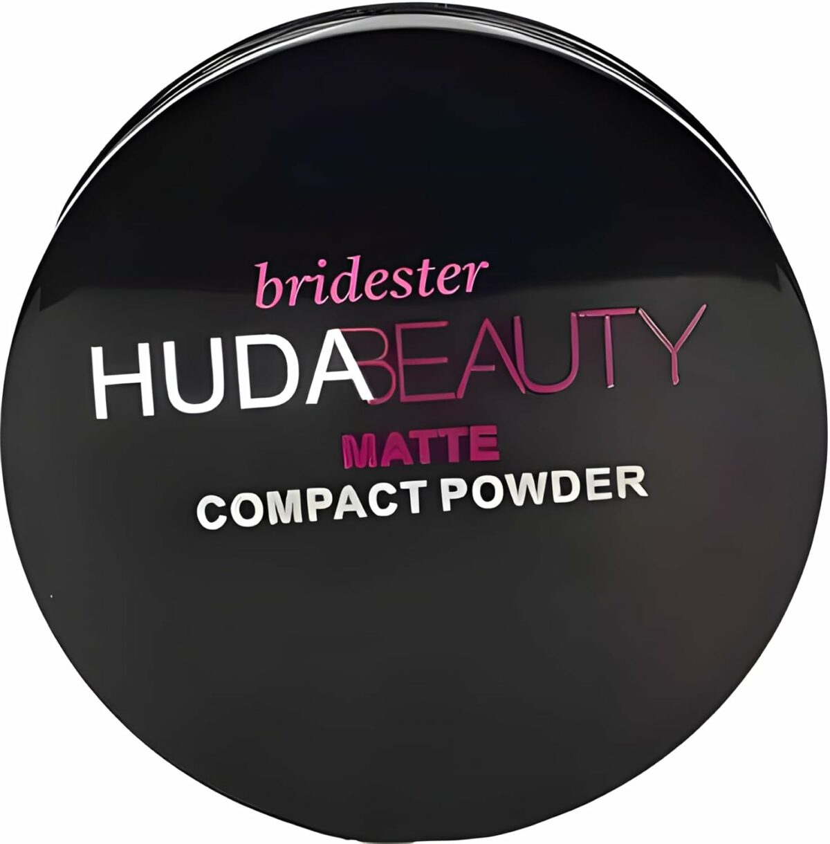 Bridester Huda Heauty Cake Matte 2 In 1 Compact Powder For All Skin Type- Compact (Beige, 15 G)