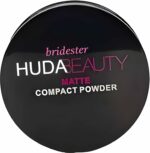 Bridester Huda Heauty Cake Matte 2 In 1 Compact Powder For All Skin Type- Compact (Beige, 15 G)