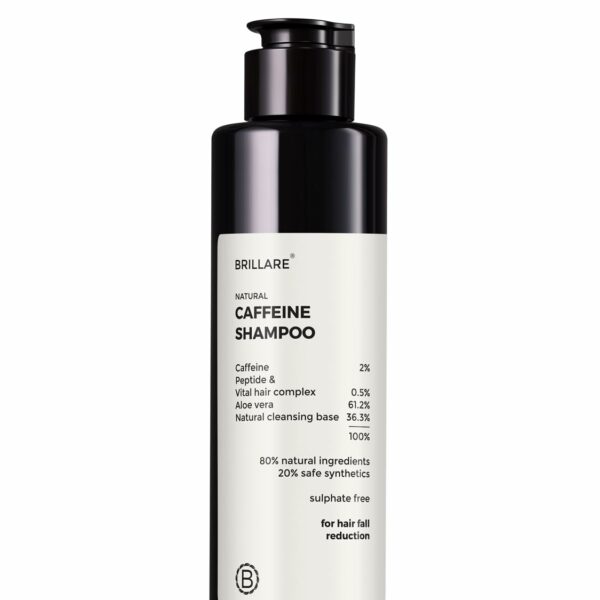 Brillare Caffeine Shampoo for Hair Fall Control (200 ML)