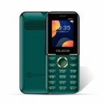 CELLECOR C9 PRO Dual Sim GSM Feature Phone with 1000 mAH Battery | Torch Light | Wireless FM |Auto Call Recording| (1.8" Display) (Green)