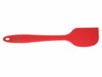 Clazkit - YH547 Premium Silicone Non-Stick Heat Resistant Spatulas with Steel Core Kitchen Utensils Non-Stick for Cooking, Baking and Mixing, 27cm,Red