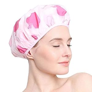 COSLUXE Waterproof EVA Shower Cap