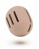 ETTA Makeup Sponge Holder – Makeup Sponge Holder Case Shatterproof Eco-Friendly Silicone Beauty Make Up Blender Case for Travel Beauty Blender Holder - Khaki (Beige)