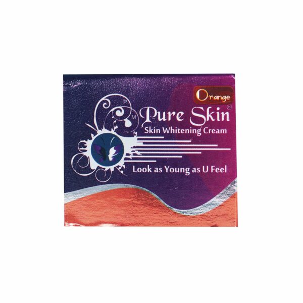 Ella Health & Beauty Pure Skin Skin Whitening Cream (Orange, 30gm)