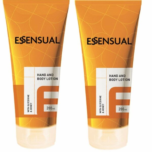 Essensual Hand and Body Lotion with glycerin and honey (pack of 2)