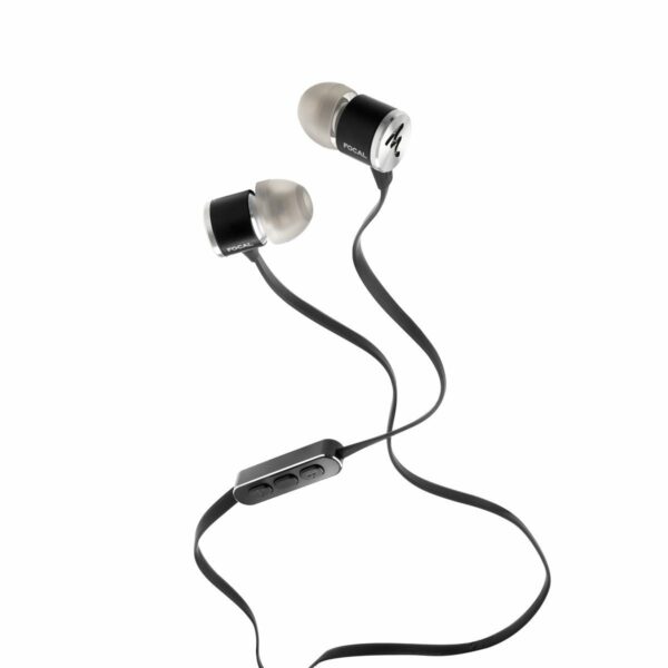 Focal SPARKBLACK Wired In-Ear Earphone With Mic (Black)