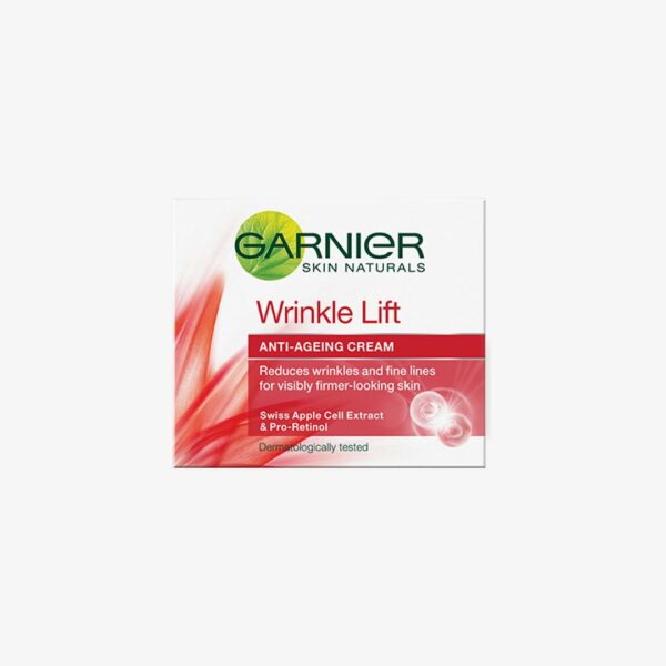 Garnier Skin Naturals, Anti-Ageing Cream, Moisturizing, Forming & Smoothing, Wrinkle Lift, 18 g