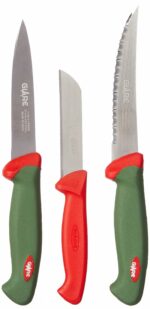 Glare GA-128 Stainless Steel Kitchen Compact Knives Set of 3